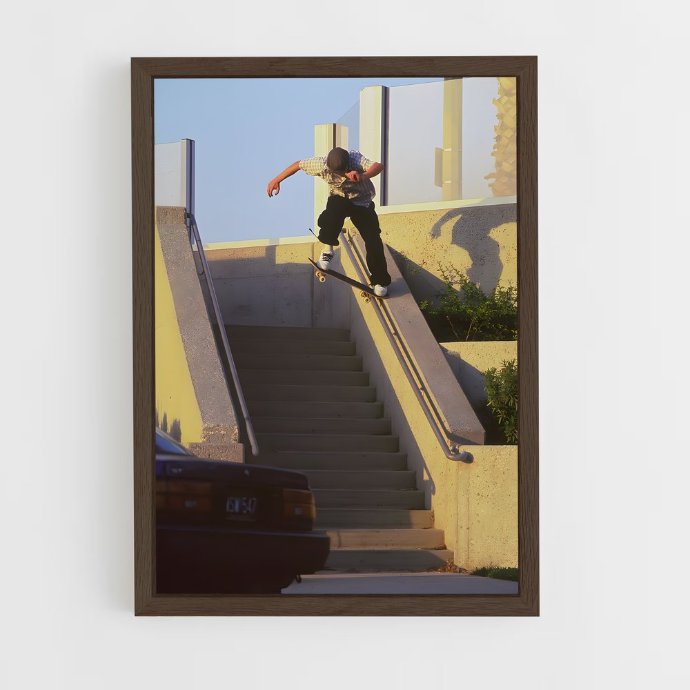 Poster Trickster Chad – affiche Skateboard (vue 5)